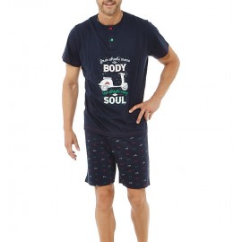 PIJAMA CORTO DE HOMBRE FINDEL