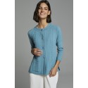 CHAQUETA M/RANGLA BOLSILLOS ESPIGA MUJER TACHY ZUCCA +colores