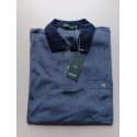 POLO AZUL CON BOLSILLO HOMBRE BONCCIANI