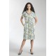 Vestido camisero en estampado cachemire. MUJER ESTEFANIA RODRIGUEZ