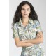 Vestido camisero en estampado cachemire. MUJER ESTEFANIA RODRIGUEZ