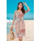 VESTIDO ESTAMPADO GASA MUJER ROSSAN