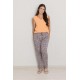 PANTALON FLUIDO ESTAMPADO MUJER BOGUAR