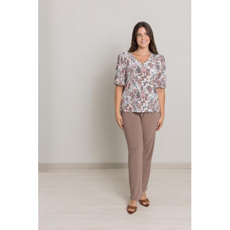 CAMISETA ESTAMPADA MUJER BOGUAR