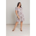 VESTIDO ESTAMPADO MULTICOLOR MUJER BOGUAR