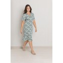 VESTIDO DE MUJER CON ESTAMPADO MANCHAS BOGUAR