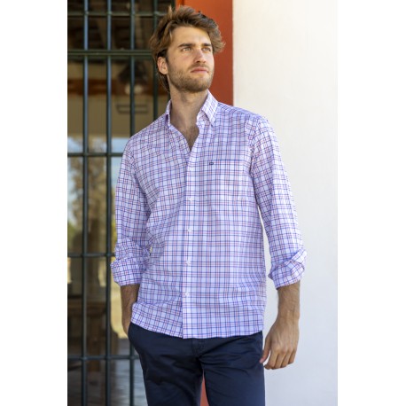 CAMISA CUADROS DE CARLOS CORDOBA HOMBRE