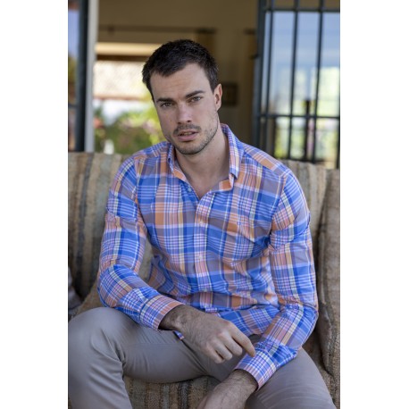 CAMISA CUADROS DE CARLOS CORDOBA HOMBRE