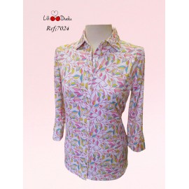 CAMISA ESTAMPAA MUJER  LILI DUDU 