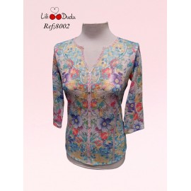 CAMISETA De mujer Lili Dudu estampado primaveral 
