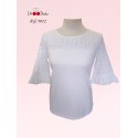 CAMISETA MUJER LISA LILI DUDU +COLORES