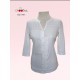 CAMISETA BLANCA CON BORDADOS MUJER LILI DUDU