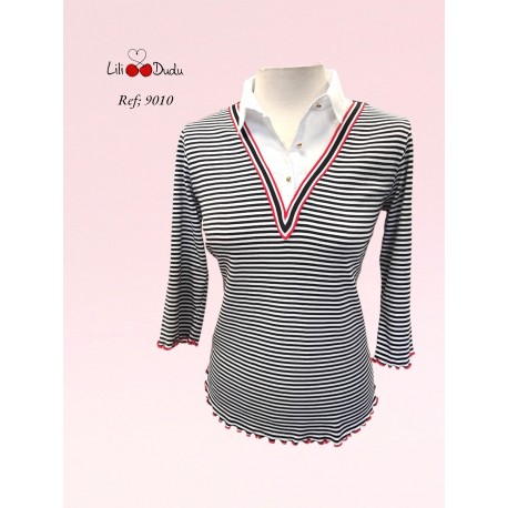 CAMISETA  MARINERA LILI DUDU 