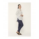 CAMISA LISA BLANCA MANGA LARGA