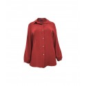 CAMISA LISA ROJA MANGA LARGA
