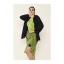 CAMISA LISA NEGRA MANGA LARGA