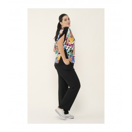 PANTALÓN LISO NEGRO CON BOLSILLOS