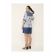 BLUSA HIPPIE AZUL FLORES MUJER SPG-JENUAN