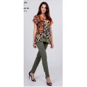 PANTALON KAKI LONETA ELASTICO MUJER SISSUSMODA