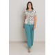 CONJUNTO 2 PIEZAS ESTAMPADO MUJER BOGUAR
