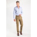 PANTALON DE VESTIR beige CON ELASTICO EN CINTURA LBS