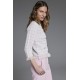 CHAQUETA CUADROS LUREX CON FLECOS +COLORES TACHY ZUCCA