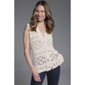 CHALECO CALADO ROMBOS MUJER +COLORES TACHY ZUCCA