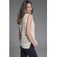 CHALECO. CALADO ROMBOS MUJER +COLORES TACHY ZUCCA
