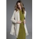 CHAQUETA M/ CUADRADA FLECOS