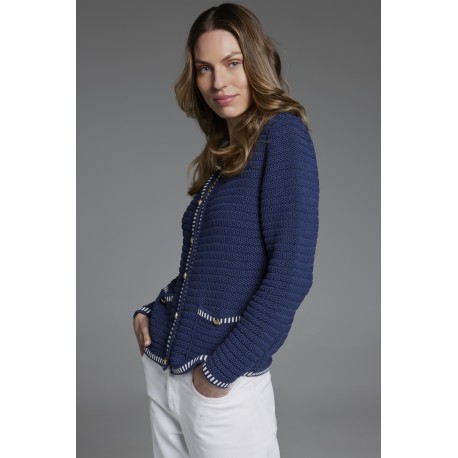 CHAQUETA VIVOS PUNTADAS MUJER +COLORES TACHY ZUCCA