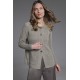 CHAQUETA DE MUJER CALADA CON MANGA RANGLA +COLORES TACHY ZUCCA