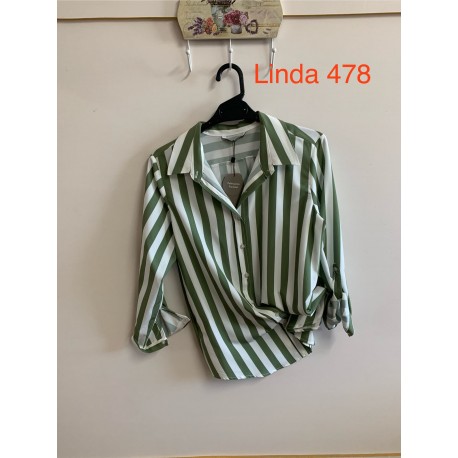 CAMISA RAYAS VERDE MUER PRIVILEGE