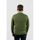 Jersey Cuello Pico verde caza hombre brown jury