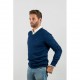Jersey Cuello Pico azul noche hombre brown jury