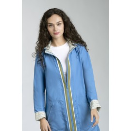 PARKA REVERSIBLE AZUL MUJER ESTEFANIA RODRIGUEZ