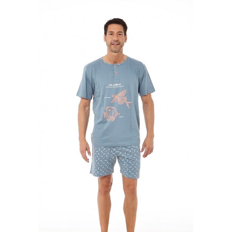 PIJAMA CORTO DE HOMBRE FINDEL