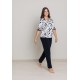PANTALON LARGO LISO EN TEJIDO MOSSCRE BOGUAR +COLORES