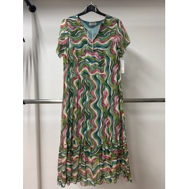 VESTIDO ESTAMPADO CUERDAS 