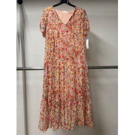 VESTIDO ESTAMPADO CUERDAS 