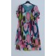 vestido estampado gasa mujer rossan
