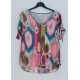 BLUSA ESTAMPADA DE MUJER ROSSAN