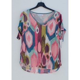 BLUSA ESTAMPADA DE MUJER ROSSAN