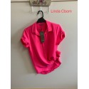 CAMISA FUCSIA LISA MUJER PRIVILEGE 