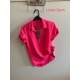 CAMISA FUCSIA LISA MUJER PRIVILEGE 