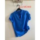 BLUSA LISA AZUL MUJER PRIVILEGE 