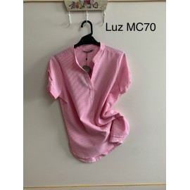 BLUSA RAYAS ROSA MUJER PRIVILEGE 