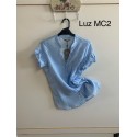 BLUSA RAYAS AZUL MUJER PRIVILEGE 