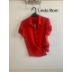 CAMISA ROJA LISA MUJER PRIVILEGE 