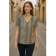 BLUSA ESTAMPADA DE MUJER ROSSAN