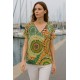 BLUSA ESTAMPADA DE MUJER ROSSAN
